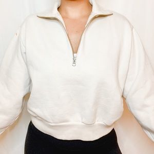 Everlane Quarter Zip Sweatshirt